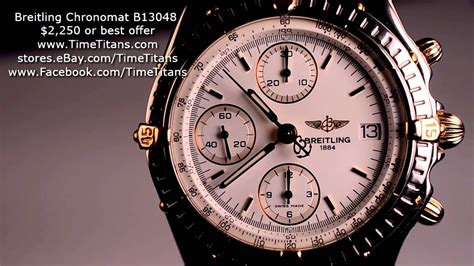 breitling chronographe 100m 13048 price|Breitling chronometre automatic.